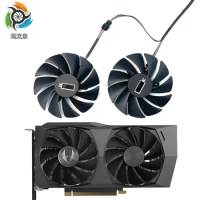 New 2Pcs/set GA92S2U RTX3060Ti GPU Cooler for Zotac Gaming RTX 3060 Ti 3050 Twin Edge Graphics Card Cooling Fan