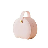 新款PU皮首飾盒高階感旅行手提首飾收納盒戒指項鍊飾品盒