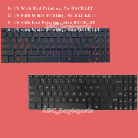New US QWERTY Keyboard for ASUS K570U K570UD K570Z K570ZD X570U X570UD X570Z X570ZD Keyboard Black, BACKLIT, No Frame