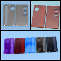Outer Door Covers Set Acrylic Material Replacement Front/Middle/Back Panel Black/Brown/Red/Blue Colours For Dotmod Dotaio V1/V2