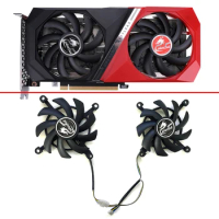 NEW 2PCS 85MM Cooling Fan Replacement RTX 3060 Ti GPU FAN For Colorful GeForce RTX 3060 Ti RTX3060 NB DUO 12G V2 L-V Graphics