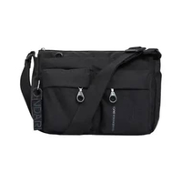 Mandarina Duck MD20 Multipockets Crossbody Bag Black Black