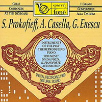 自動演奏鋼琴作品集－普羅高菲夫、卡塞拉、安奈斯可 Instruments of the Past: The Reproducing Piano - S. Prokofiev, A. Casella, G. Enescu (CD)【fone】