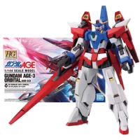 Bandai Figure Gundam Model Kit Anime Figures HG AGE-3 Orbital Mobile Suit Gunpla Action Figure Toys For Boys Children's Gifts