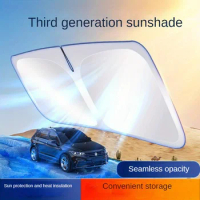 Car sunblock sun insulation cloth Car front windshield car umbrella parking sun block car cooling protection products