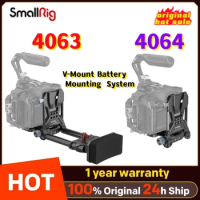 SmallRig 4063 4064 Compact V-Mount Battery Mounting System FX3 Alpha 7R V EOS R7 EOS R10 EOS R6 Mark II LUMIX S5 II