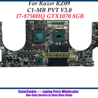 StoneTaskin C1-MB PVT V3.0 for Razer Blade 15 RZ09-02386E92-R3U1 Gaming Laptop Motherboard DDR4 I7-8750H GTX1070 8GB 100% Tested