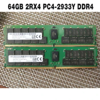 1PCS MTA36ASF8G72PZ-2G9E For MT Server Memory Fast Ship High Quality RAM 64GB 64G 2RX4 PC4-2933Y DDR4 2933 REG