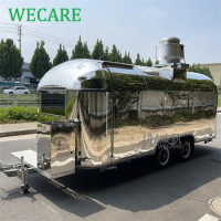 WECARE Camion De Comida Rapida Imbisswagen Ice Cream Truck Remorque Foodtruck Coffee Van Mobile Bar Food Trailer Fully Equipped
