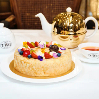 【TWG Tea】法式波本香草南非國寶茶奶油水果千層 提貨券(7吋)