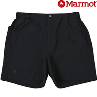 Marmot 土撥鼠 Light Operate 男款 輕量彈性短褲/休閒褲 MTSS25MHP038 J003 黑色