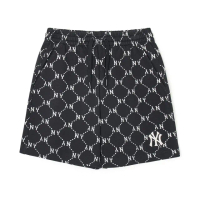【MLB】運動休閒短褲 MONOGRAM系列 紐約洋基隊(3ASPM0343-50BKS)