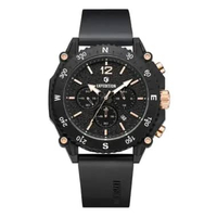 Expedition 3009 Rosegold Black Rubber Eco Ceramic ECRRGBA
