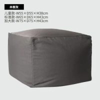 Lounge Beanbag Lazy sofa stool Single sofa chair Tatami giant bean bag chair with filling bean bag chairs for bedroom furniture