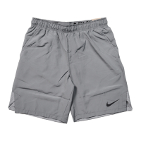 Nike 短褲 Flex 9in 灰 男款 彈性 吸濕 快乾 運動 鬆緊帶褲頭  DM6618-084