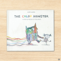 【築實精選】英文童書 × The Color Monster：A Pop-Up Book of Feelings / 我的情緒小怪獸