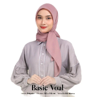 Hijab Segiempat Basic Voal by Umama Scarf
