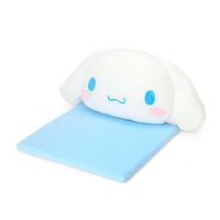 【震撼精品百貨】大耳狗_Cinnamoroll~日本三麗鷗Sanrio 大耳狗絨毛造型連體坐墊-大頭款*54835