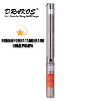 POMPA DRAKOS 7.5HP 4DFS8/36 OUT PUT 2INCH HEAD 210 METER