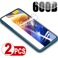 2PCS Hydrogel Protective Film For Xiaomi Poco F4 GT F3 F2 Pro Screen Protector For Poco F4GT F3GT F2Pro Little Not Safety Glass