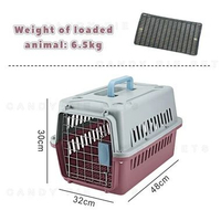 SKY - Carrier Kucing Cargo Kucing Jumbo Pet Carrier Astronot Pet Cargo Pink1-6kg