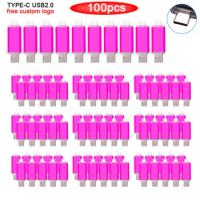 100pcs/lot free custom logo Type-c USB C Flash Drive 2.0 Memory Stick For photography 4G 8GB 16GB usb flash drives 32G 64GB 128G