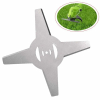4T Alloy Blade Grass Trimmer Lawn Tool Electric Grass Blades Trimmer I6N0