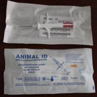 Free Shipping x500pcs Pet Microchips 1.4*8mm ISO11784/785 FDX-B cat dog,snake syringe