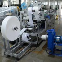 YUGONG Fast Speed Full Auto Hotel Use Disposable Slipper Making Machine