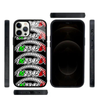1N23456 Motorcycle Mobile Phone Cases for iPhone 15 14 13 Pro Max 11 12 Mini Alex Mirror TPU Shell