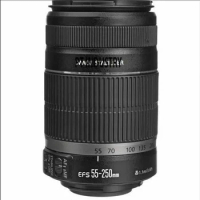 Original EF-S 55-250mm f/4-5.6 IS II Zoom Lens for Canon 100D 200D 200DII 600D 650D 700D 750D 800D 850D 60D 70D 80D 90D 7D 7D2