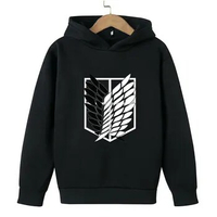 Autumn and winter attack giant sports Hoodies sweater attack Titan sweater Children's clothes street jacket Anime Sweatshirt
