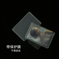 B8 Card Sleeve Double-Sided Transparent Hard Plastic Sleeve 3inch Photo Small Card Protective Hard C