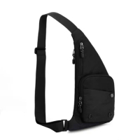 Sling Backpack Chest Bag for Cycling Hiking Traveling Sling Bag for Men Women Lightweight Crossbody Shoulder Bag