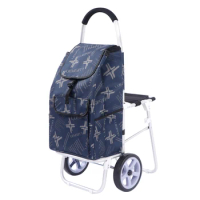 Household Foldable and Portable Shopping Trolley