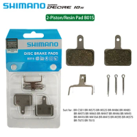 SHIMANO Deore B01S Brake Pads for MTB Bike 2 Piston/Resin Pad Wide Shape for Deore LX ALIVIO ALTUS ACERA Series Original Parts