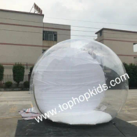 Newest Giant inflatable halloween snow globe ,Lighted Giant Snow Globe for Christmas Decoration for sale