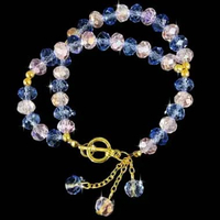 Gelang Tasbih Wanita Kristal 33 Butir - A506 A4