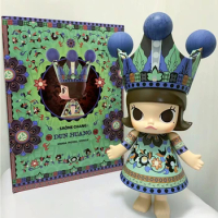 Original MOLLY Mega Royal Space 400% Collection Crown Princess Vintage Egyptian Figure Exclusive Edition Designer Toy