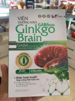 Viên uống dưỡng não BABATON GINKGO BRAIN dành cho người đau đầu, hoa mắt, chóng mặt.Hộp 30 viên