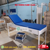 Bed Periksa Pasien 3 Laci | Meja Periksa Besi Plus 3 Laci | Examination Table Besi 3 Laci