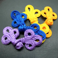 5Pairs Cheongsam Button Chinese Knot Buttons Fastener DIY Cheongsam Belt Clothing Sewing Accessories