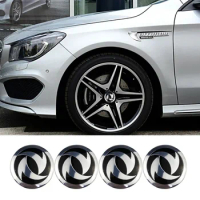 56mm Wheel Hub Stickers For Dongfeng Tractor AX7 580 S30 H30 Cross AX4 A30 S30 A60 AX3 Rim Center Caps Decoration Automobiles