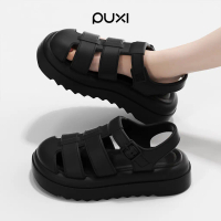 PUXI Sandal Cewek Kekinian Seola Bahan Eva Phylon Sendal Wanita Elegan Terbaru Korean Style Size 36 
