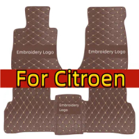 Custom Car Floor Mat for Citroen Xantia All model auto Rug Carpet Footbridge accessories styling interior parts