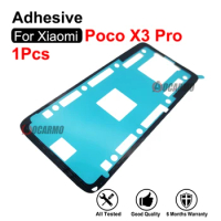 For Xiaomi Poco X3 Pro X3Pro Back Cover Sticker Rear Door Adhesive Glue