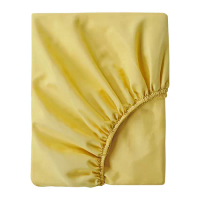 BRUKSVARA 雙人床包, 黃色, 150x200 公分