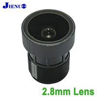 JIENUO 2.8mm Lens CCTV Fixed Iris M12 Leneses Format For Security Surveillance Video Ip Camera Digital Analog Support Infrared