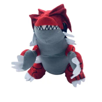 Pokemon Groudon Plush Doll Toys Cartoon animation Figure Doll Gulador Plush Doll Godzilla Red Dinosaur Dolls Plush Toy