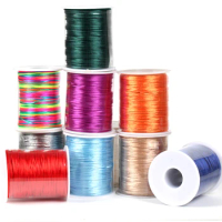 90 Meters/lot 1.5mm Nylon Cord Thread Chinese Knot Macrame Rope Bracelet Braided String DIY Tassels Beading String Thread